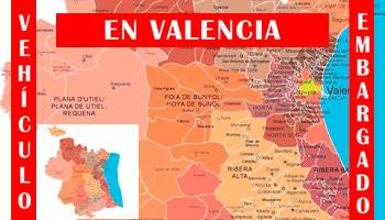 Tasar coche embargado en Valencia